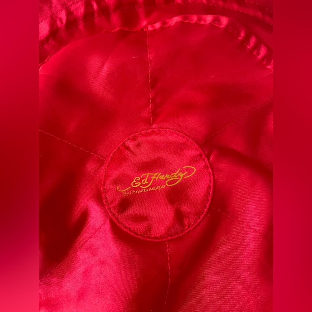 Ed Hardy Silk Jewelry Holder